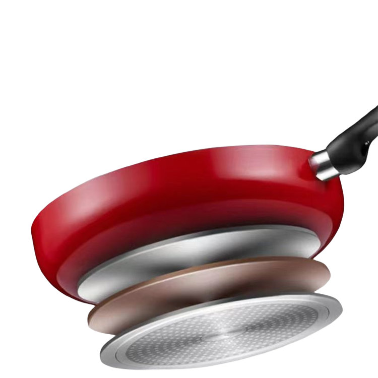 Tilpasset logo flerbruks non-stick stekepanne