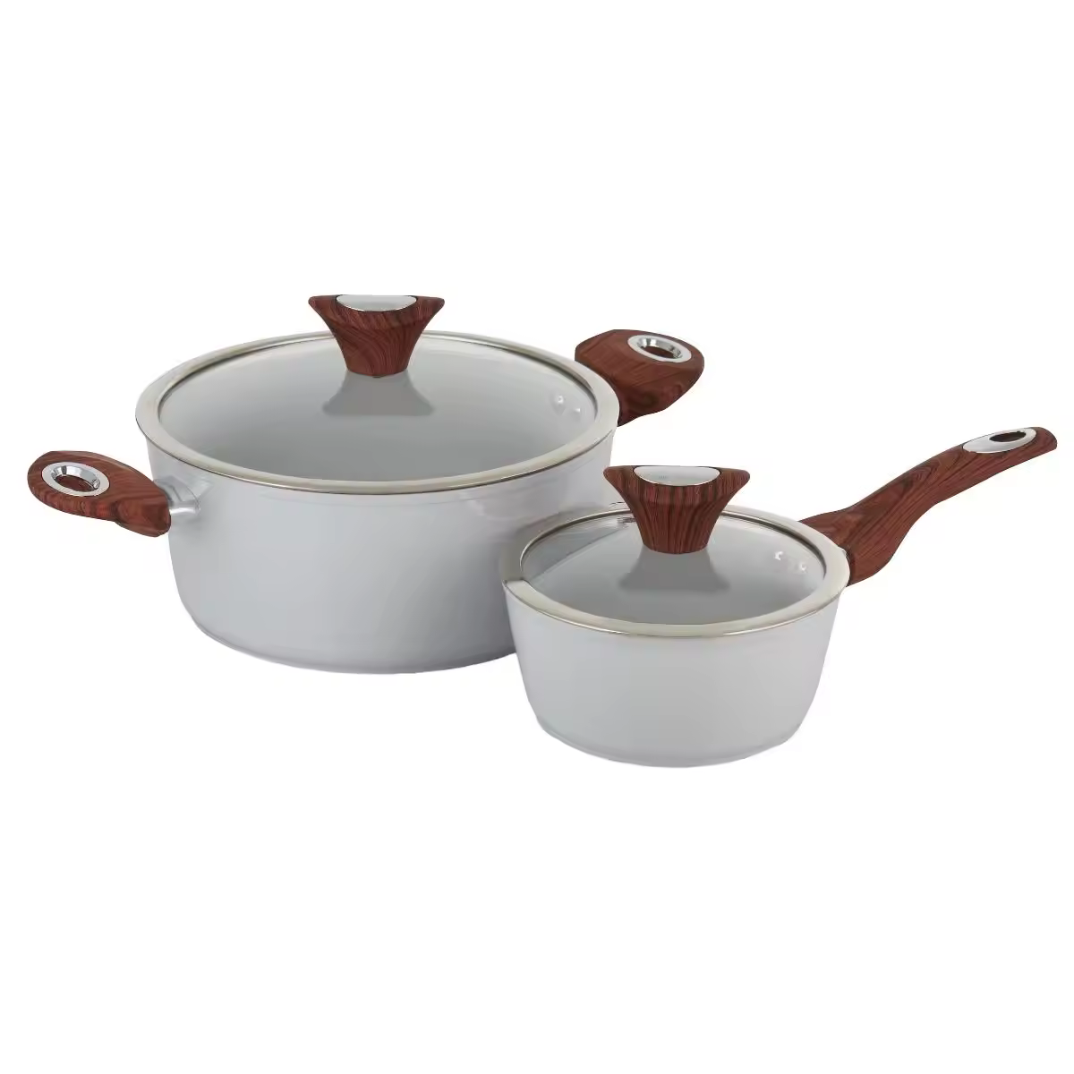 Slitesterk, spesialtilpasset logo, multifunksjonelle aluminiumsgryter