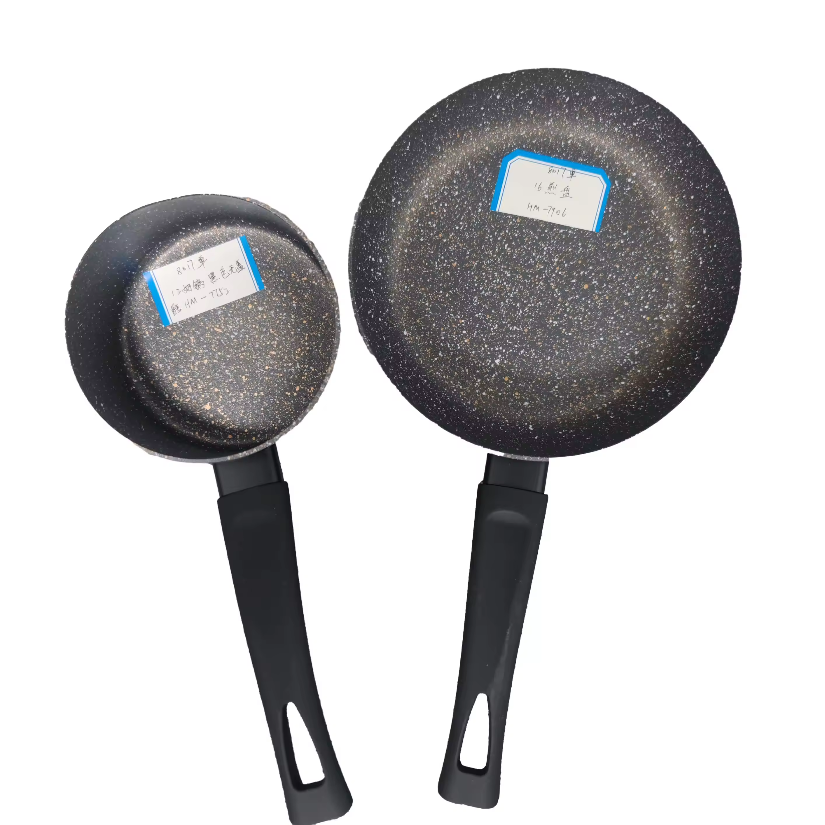 Tilpasset logo non-stick aluminium granitt stekepanne suppe grytesett