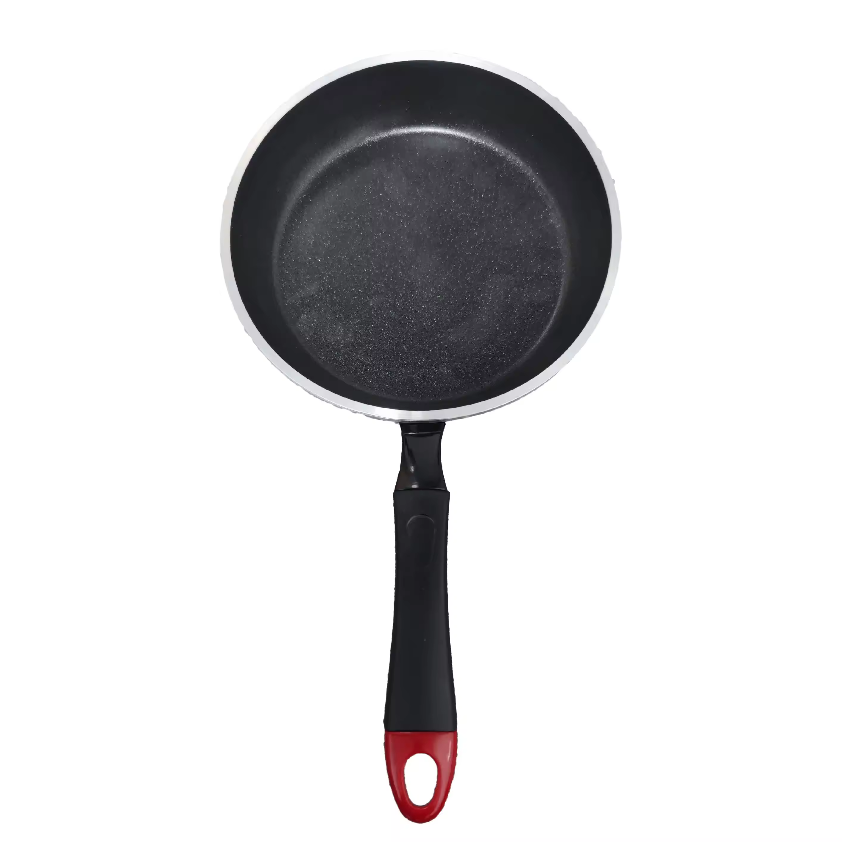 Leerpan multifunksjonell tilpasset non-stick aluminium flatbunnet induksjon dyp egg stekepanne